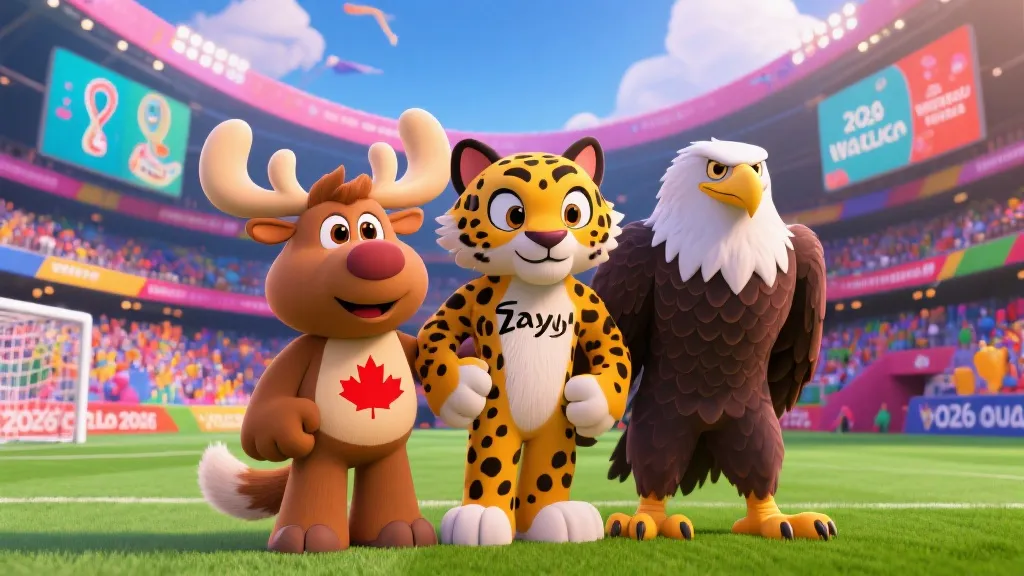 揭秘2026世界杯吉祥物：Maple、Zayu与Clutch背后的文化密码与狂欢寓意